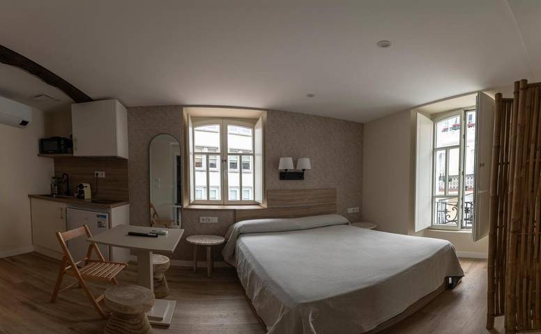 Apartahotel para 2 personas, con balcón en Galicia