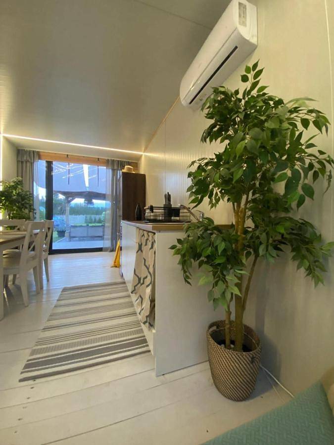 Camping für 6 Personen, mit Terrasse und Garten sowie Ausblick im Stettiner Haff - 3