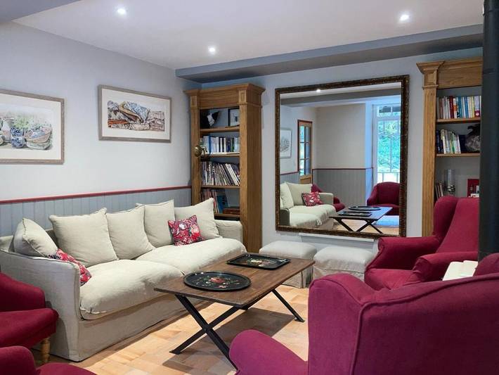 Maison de vacances pour 10 personnes, avec jardin et terrasse