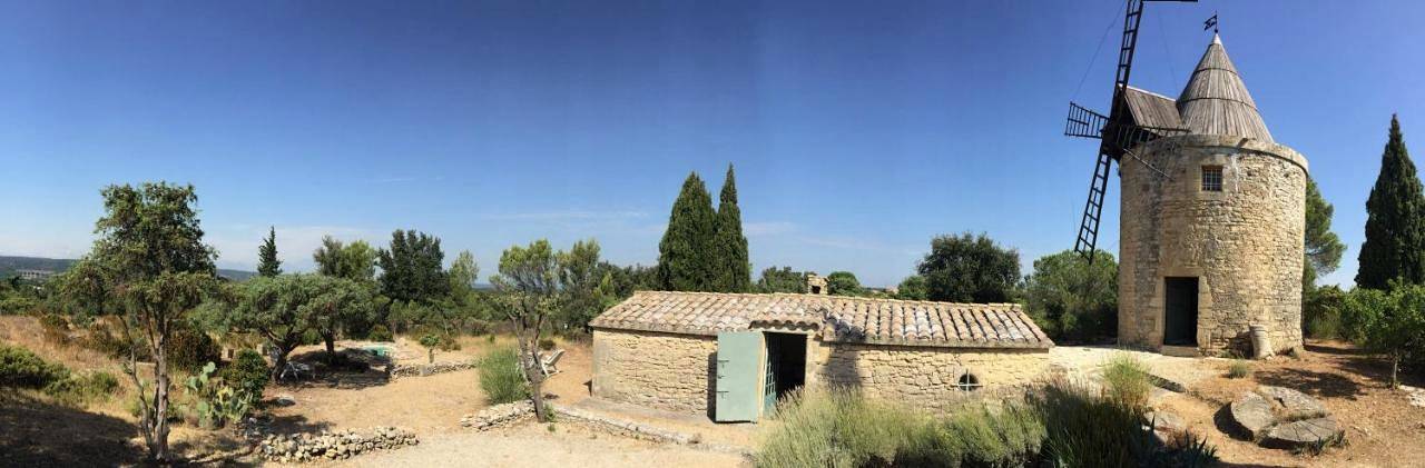Location de vacances pour 5 personnes, avec jardin ainsi que vue et piscine, animaux acceptés à Castillon-du-Gard - 3
