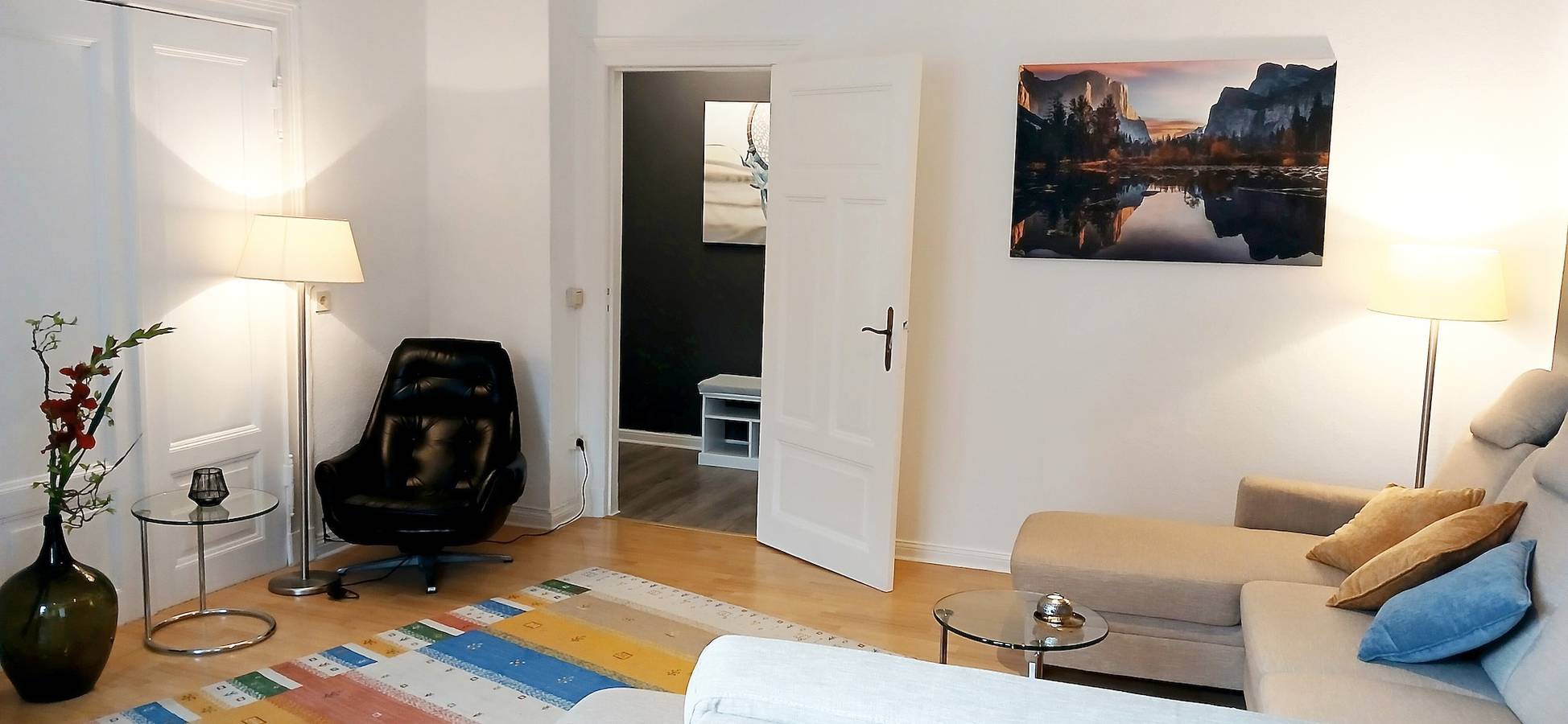 Appartement 'Haus Am Stadtpark' met terras en tuin, foto 7