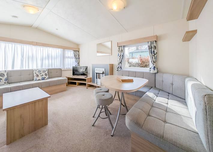 Caravan for 6 people in the Lake District