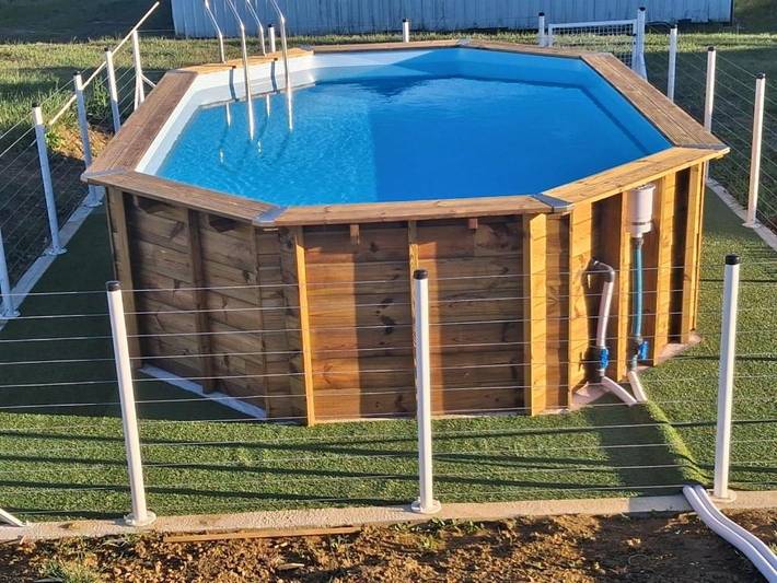 Maison de vacances pour 6 personnes, avec Terrasse et Piscine