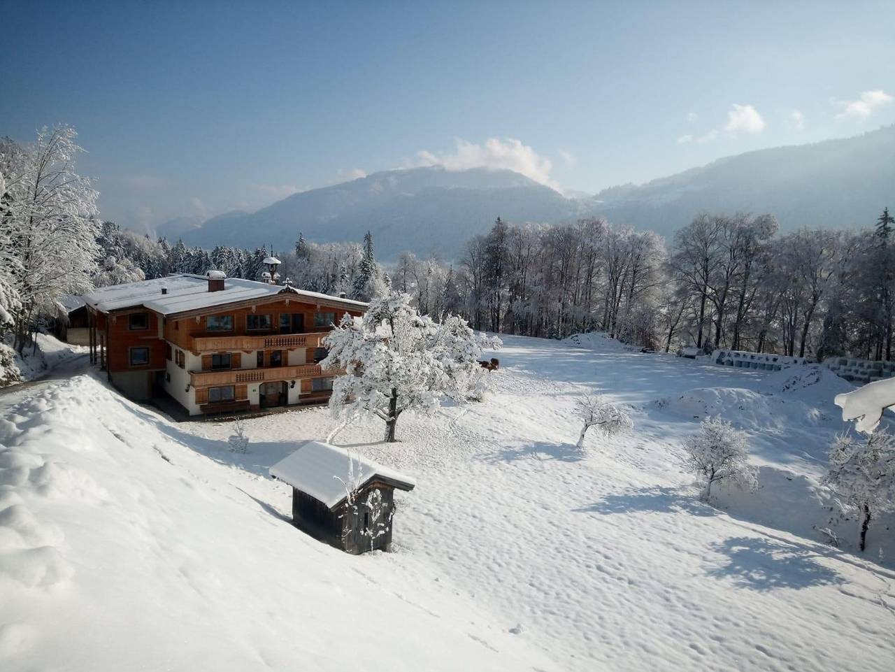 Ganze Ferienwohnung, Untergrübelhof - Untergrübelhof in Breitenbach am Inn, Kitzbüheler Alpen