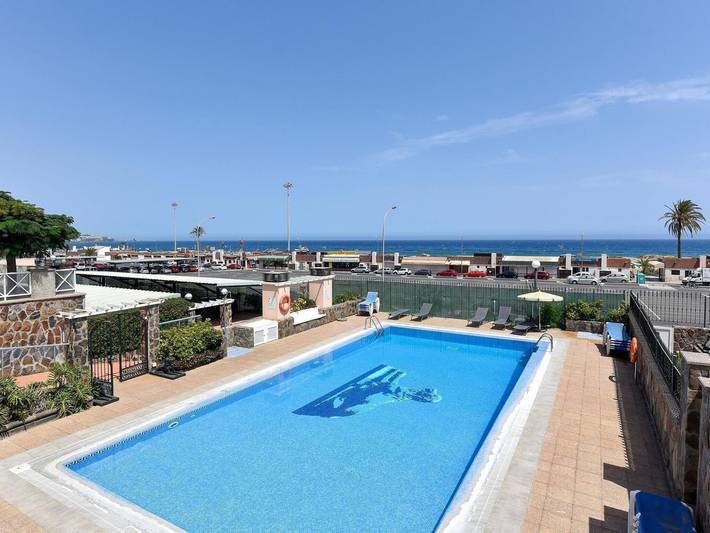 Villa voor 4 personen, met zwembad en tuin in Playa del Inglés