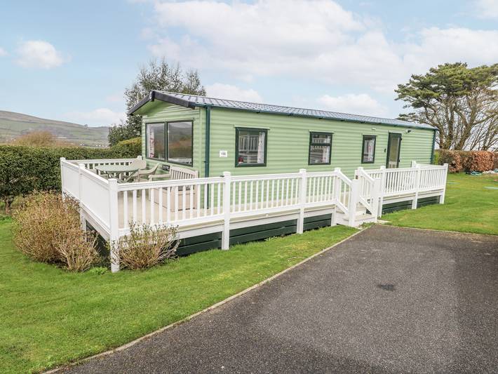 Caravan for 4 people, with garden in Dorset