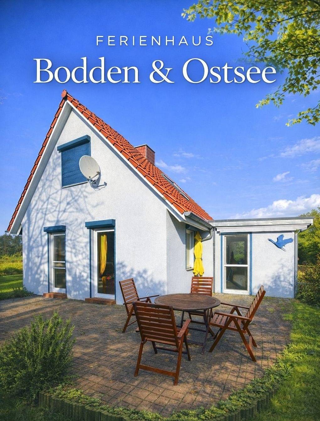 Ferienhaus am Nationalpark Fischland Darß / Zingst – Kamin, großer Garten, 3 Sz in Pruchten, Vorpommern-Rügen