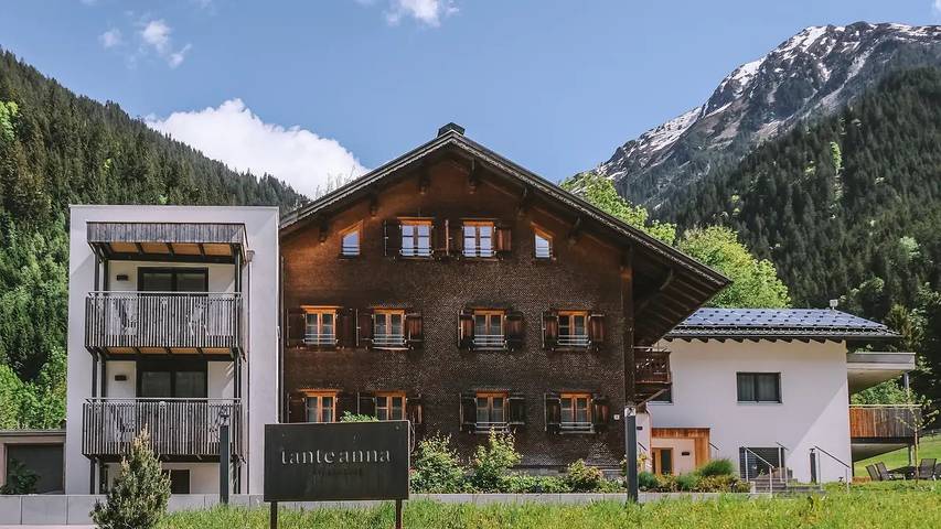 Ferienwohnung für 4 Personen, mit Sauna und Garten im Montafon