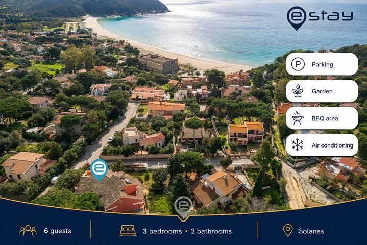 Casa de vacaciones para 6 personas, con balcón y jardín - 1