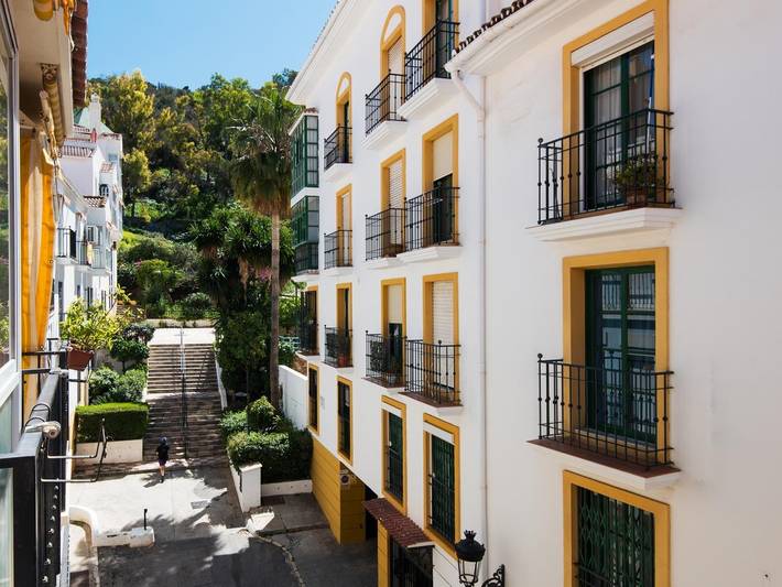Ganze Ferienwohnung, Ferienwohnung für 4 Personen mit Balkon in Altstadt Málaga, Malaga
