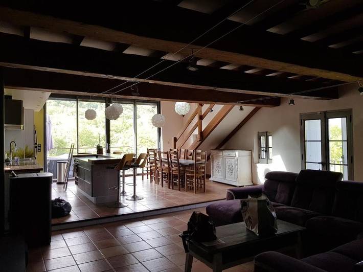 Location de vacances pour 10 personnes, avec piscine et vue ainsi que terrasse et jardin, animaux acceptés à Laroque (Hérault) - 2