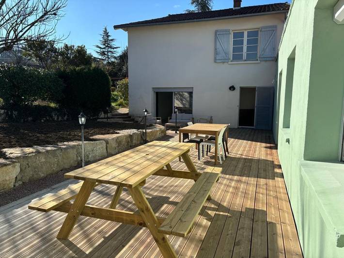 Maison de vacances pour 8 personnes, avec Jacuzzi et Terrasse ainsi que Jardin et Piscine à Graulhet