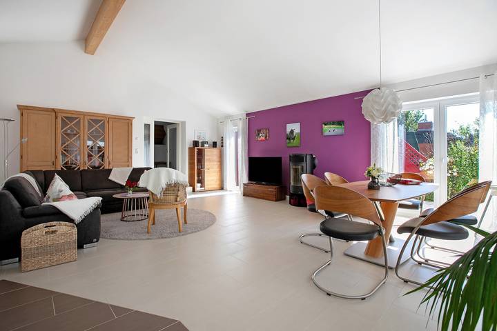 Ferienhaus 'Frida Am Deich' mit privater Terrasse, Garten,Wlan,Sauna und Kamin in Wesselburenerkoog, Dithmarschen