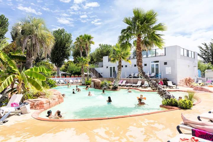 Mobil home pour 4 personnes, avec sauna ainsi que piscine et terrasse à Lattes - 4