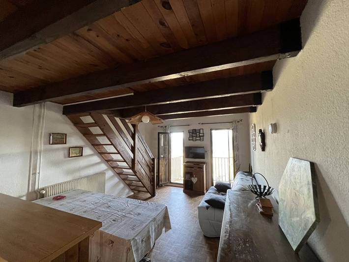 Appartement de vacances pour 6 personnes, avec balcon et vue sur le lac à Les Angles