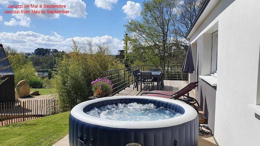 Location de vacances pour 7 personnes, avec jardin et jacuzzi à Saint-Jean-du-Doigt - 3