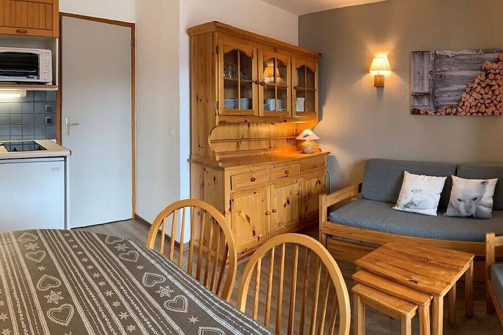 Gîte pour 6 personnes, avec balcon dans Office De Tourisme De Vaujany