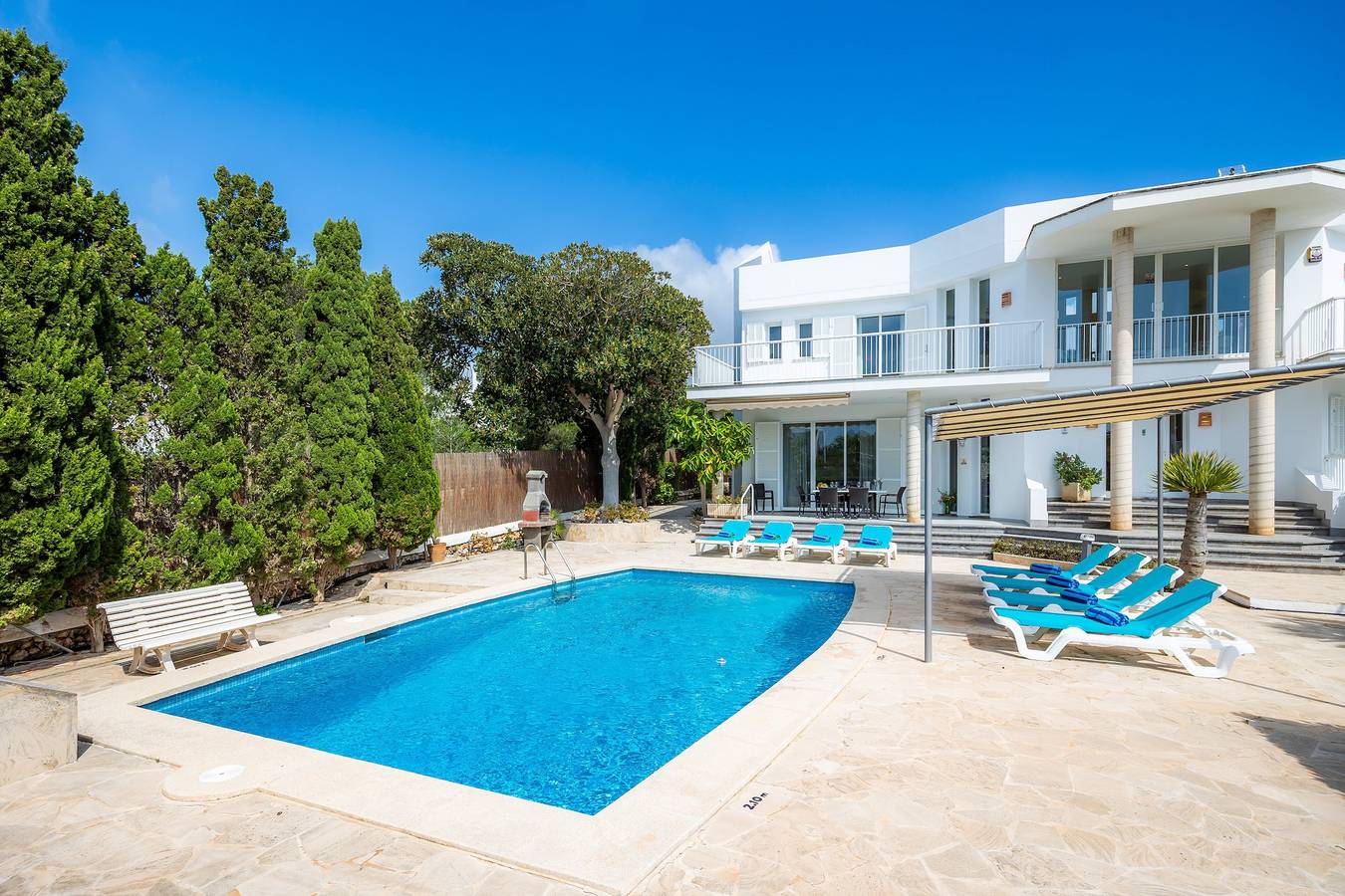 Villa 'Des Port - Vistas Al Mar' avec vue sur la mer, Wi-Fi et climatisation in Portopetro, Santanyí