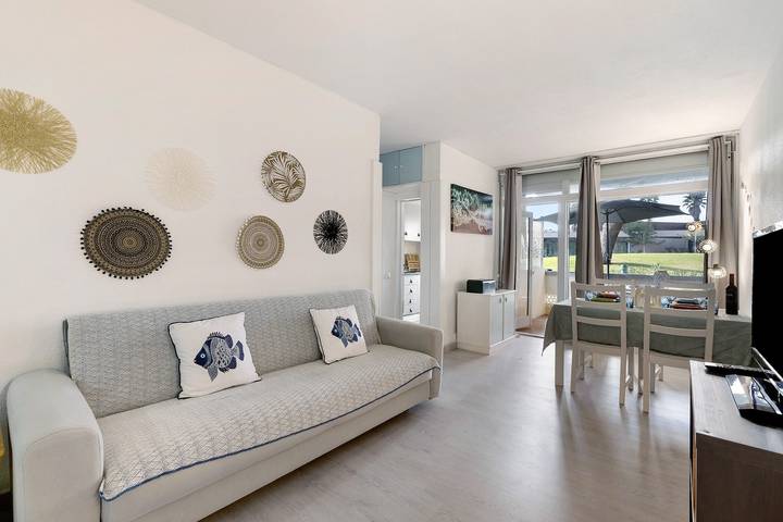 Apartamento para 4 personas, con Balcón y Jardín en Costa de Lisboa