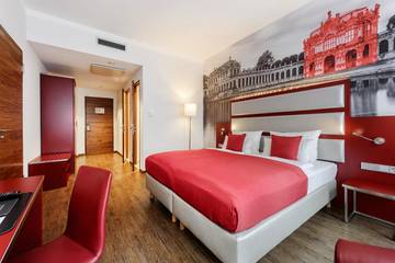 Hotel für 2 Personen, mit Terrasse, mit Haustier in Dresden Striezelmarkt