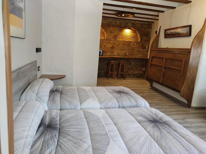 Gîte pour 3 personnes, avec terrasse et vue à Los Arcos - 4