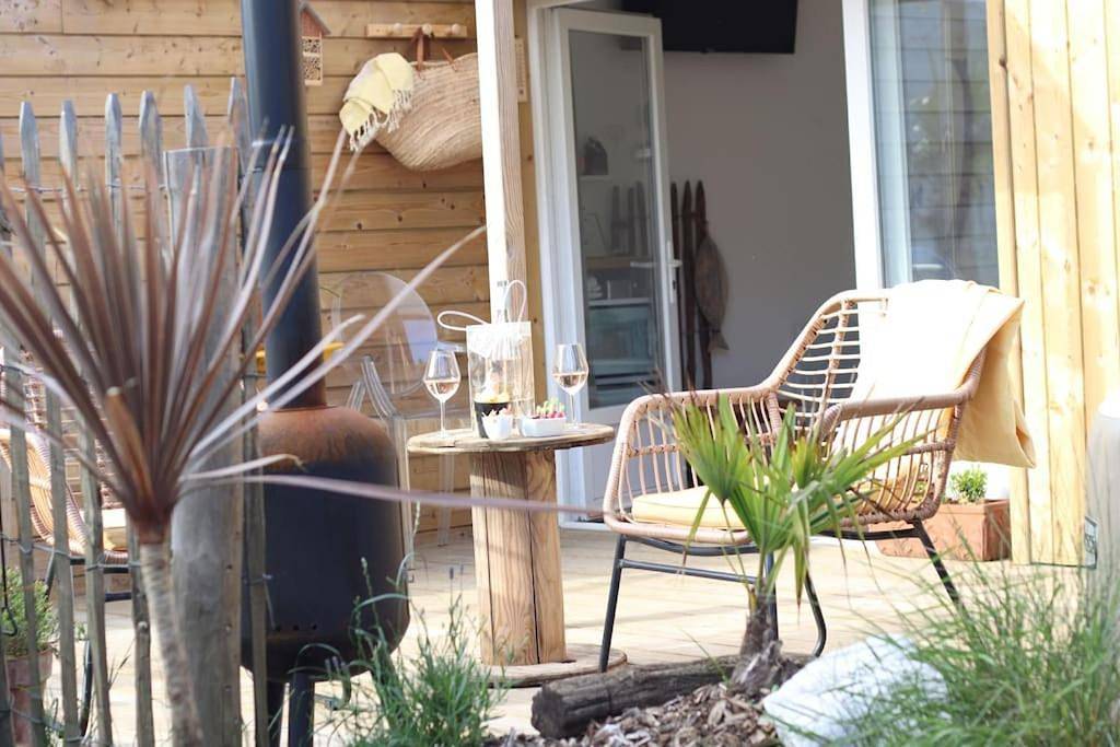 Double Room with Garden View in Sangatte, Région de Calais