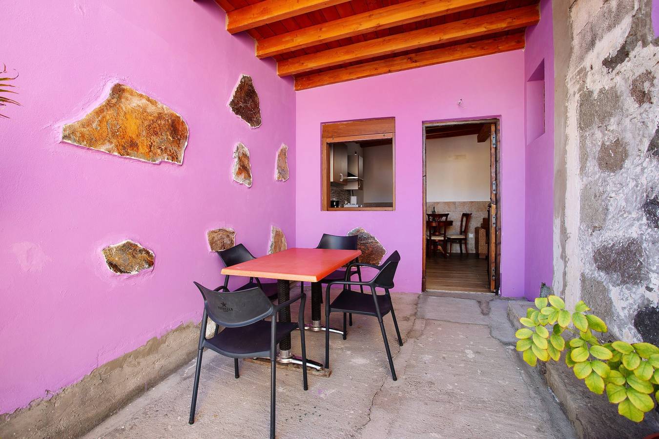 Casa de vacaciones 'Villa Paraiso Aldeano 1+2' con vistas a la montaña, piscina privada y Wi-Fi in La Aldea de San Nicolás, Gran Canaria Oeste