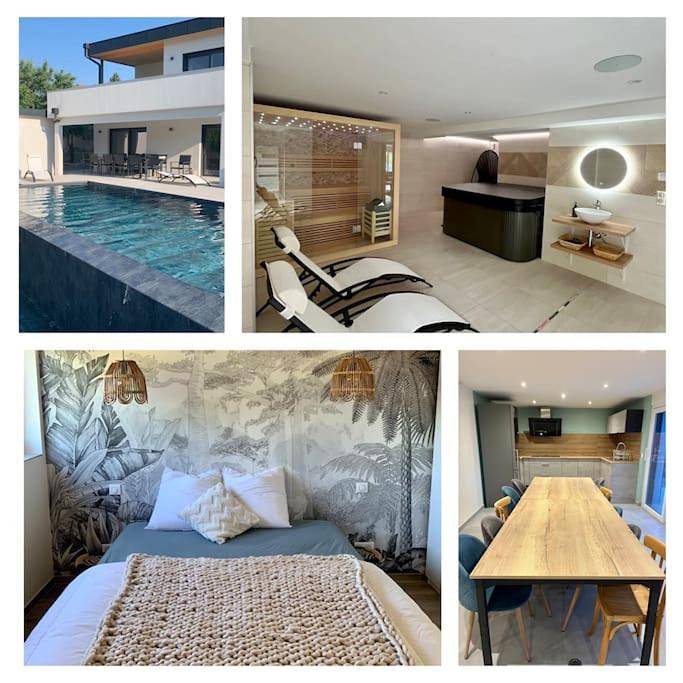 Villa privée 230m2/ Piscine débordement/Billard-Babyfoot-Boulodrome-Flipper/Strasbourg in Dettwiller, Région de Saverne