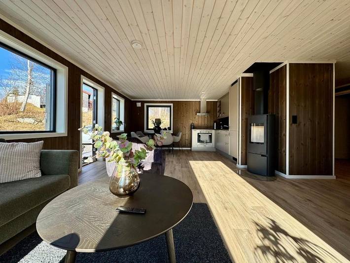 Ferienhaus für 5 Personen, mit Balkon und Terrasse sowie Garten und Ausblick in Tingvoll - 3