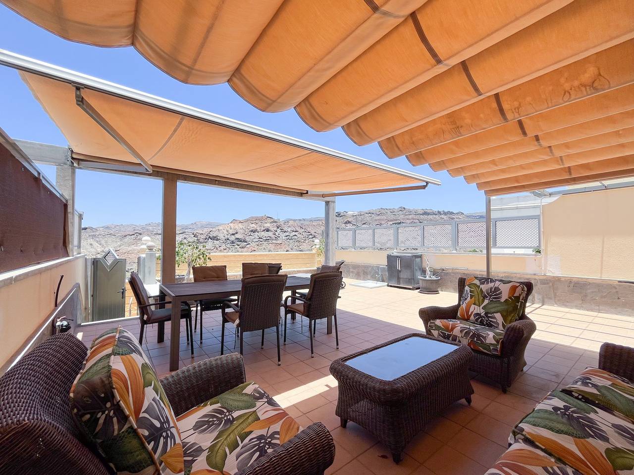 Bungalow for 6 personer med barnebasseng in Mogán, Gran Canaria syd