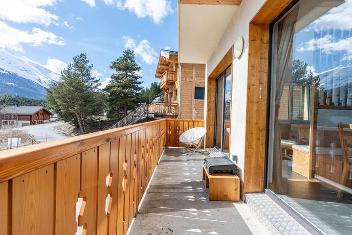 Appartement de vacances pour 9 personnes, avec jardin