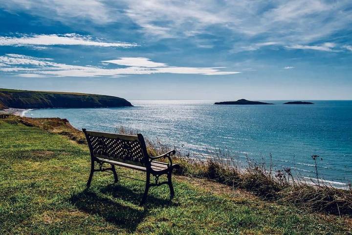 Holiday rental for 6 people, with Terrace and Garden as well as View in Aberdaron