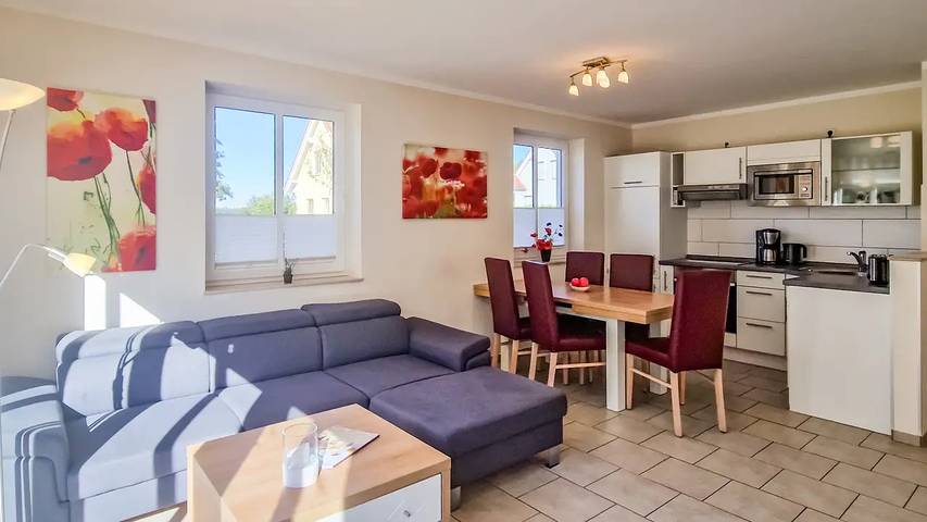 Ferienhaus für 6 Personen, mit Terrasse, mit Haustier in Korswandt