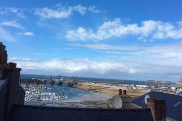 Gîte pour 4 personnes, avec balcon dans Port de Plaisance des Sablons
