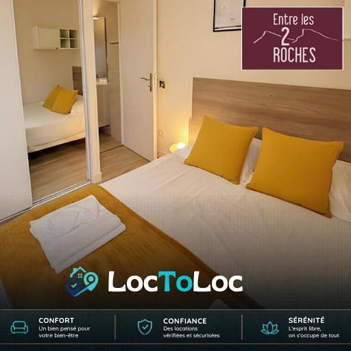 Appart’hôtel pour 2 personnes, avec vue