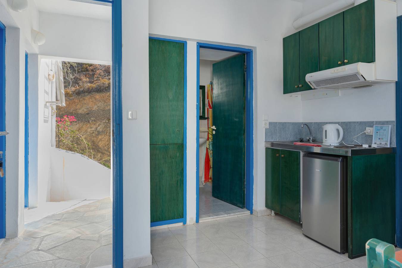 Studio entier, Studio Appartement 'Double No 2' avec vue sur la mer, Wi-Fi et climatisation in Karpathos