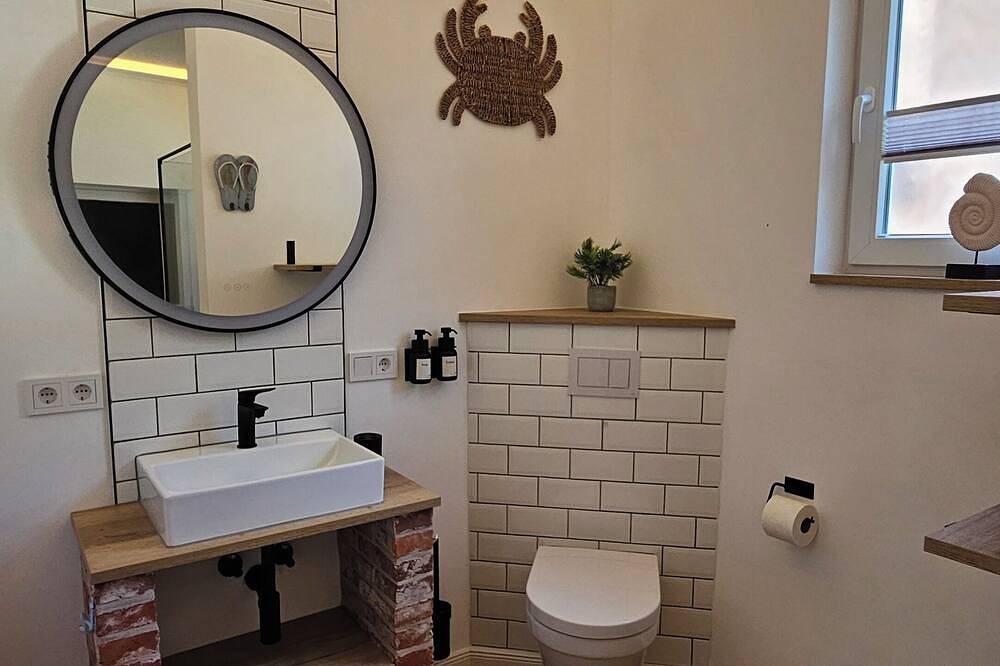 Neu!!! Schönes Haus Nordperle an der Gracht, mit Sauna, Hochebene & Dachterrasse in Friedrichstadt, Eider-Treene-Sorge