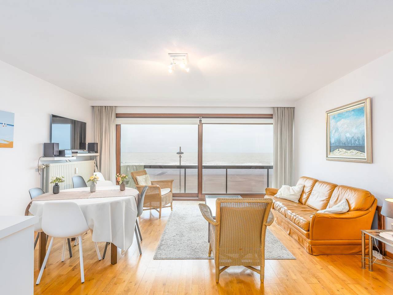 Ganze Wohnung, Appartement mit Meerblick und sonniger Terrasse in Middelkerke, Belgische Küste