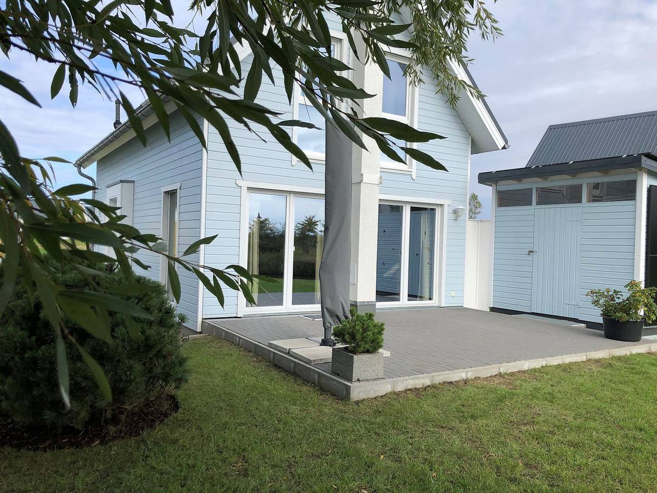 Timeout Ostsee - Badewanne, Kamin, Sauna, Terrasse, E-Ladesäule, Stellplatz in Olpenitz, Kappeln