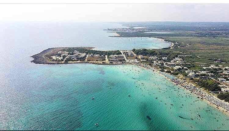 Villa Nicole - Spazio Sole - Punta Prosciutto in Porto Cesareo, Golfo di Taranto