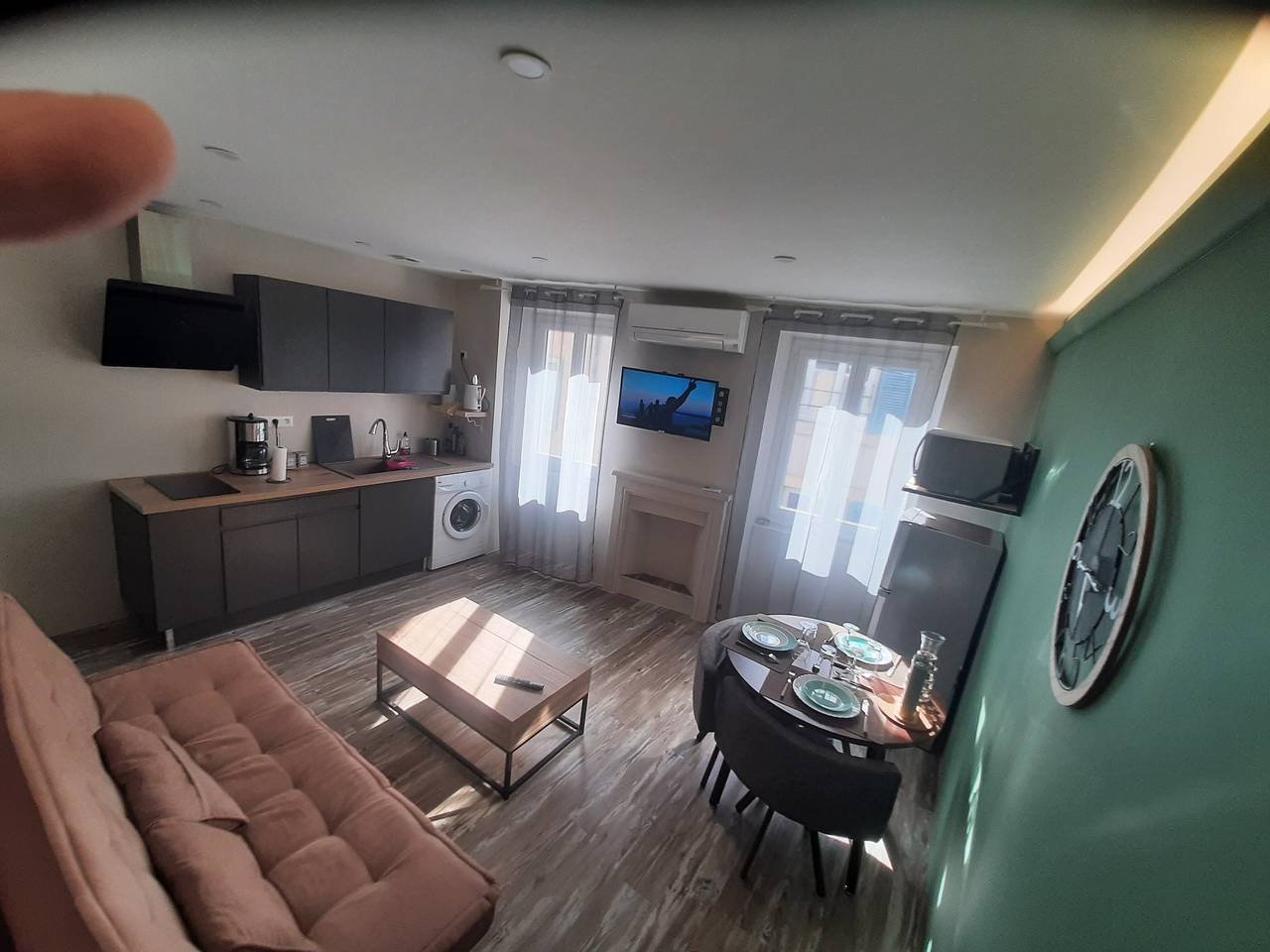 Appartement entier, Appartement '107 - T2 Cosy' avec Wi-Fi et Climatisation in Bourg-Saint-Andéol, Privas