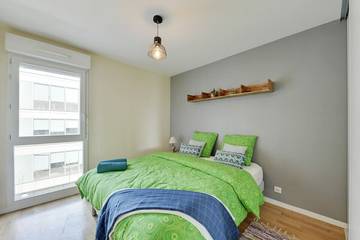 Gîte pour 6 personnes, avec balcon dans Stade de France