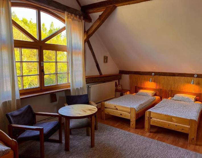 Maison d’hôte pour 20 personnes, avec jardin ainsi que vue sur le lac et vue en Pologne - 2