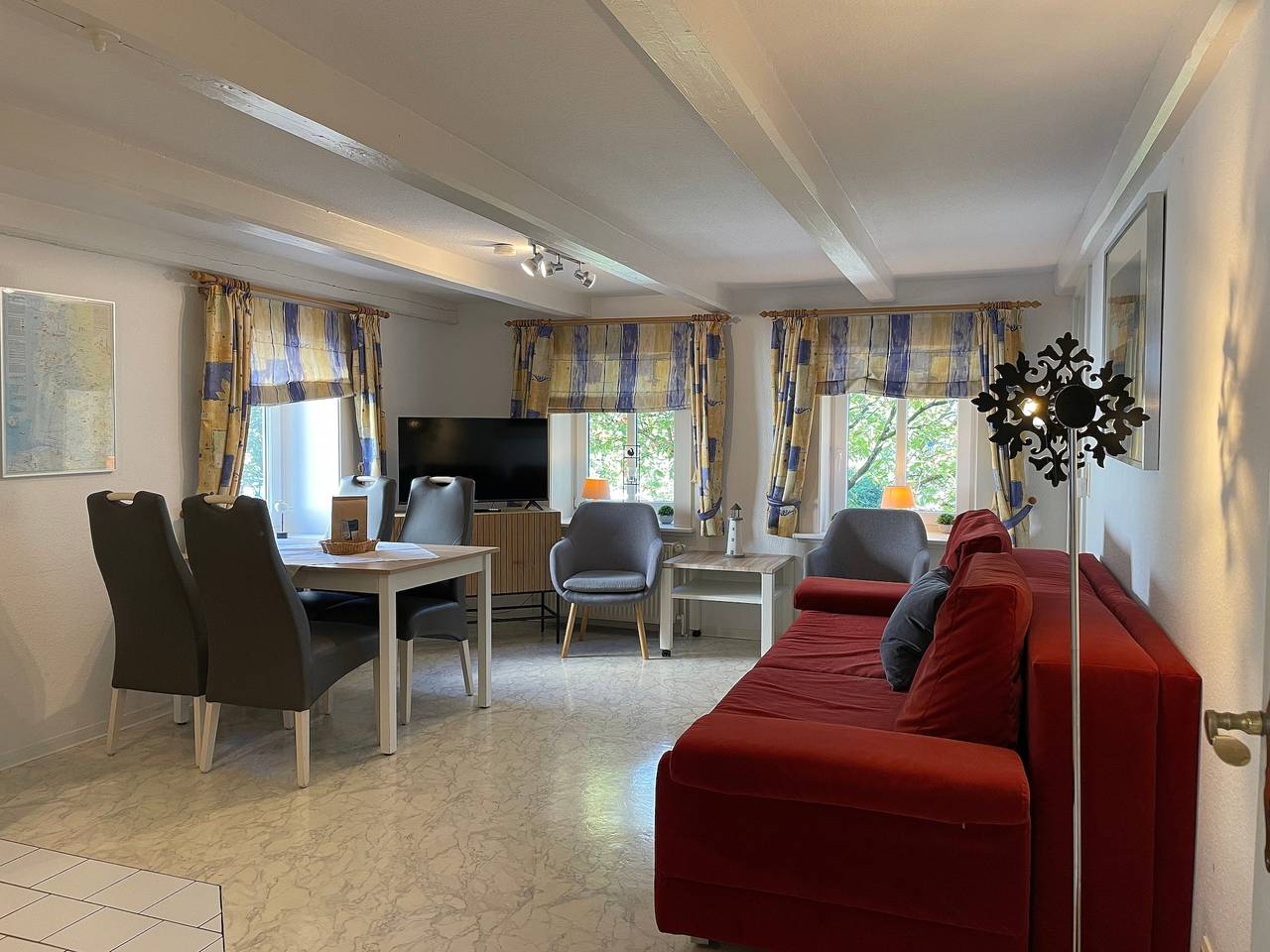 Ganze Ferienwohnung, Nordlicht im Haus Kaya, Hafenstraße in Wyk auf Föhr (Stadt), Wyk auf Föhr