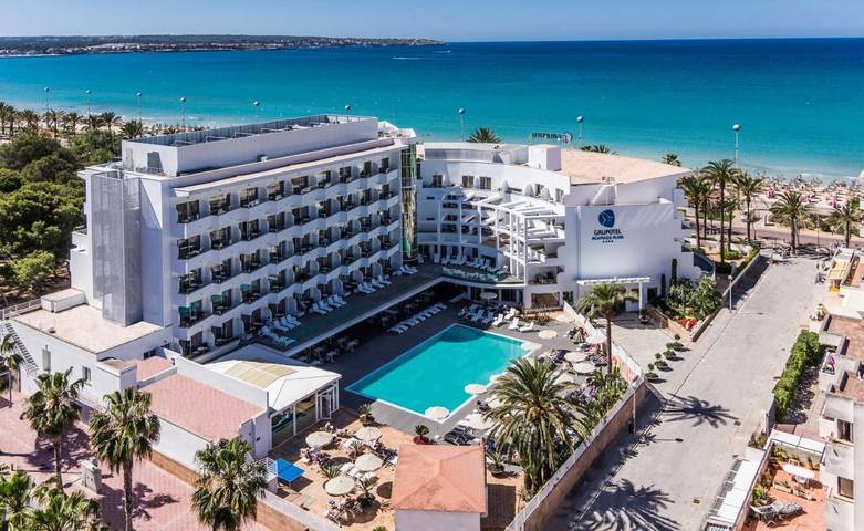 Hôtel pour 2 personnes, avec terrasse et vue ainsi que piscine et sauna dans Can Pastilla