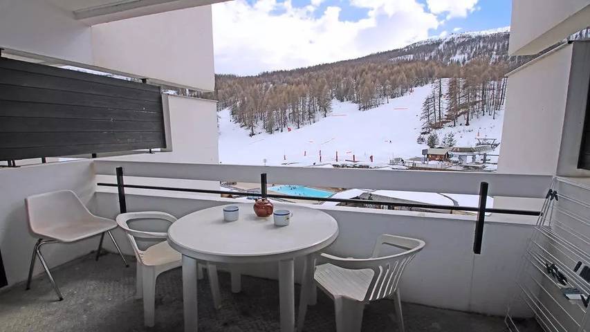 Gîte pour 4 personnes, avec Balcon et Vue à Puy-Saint-Vincent