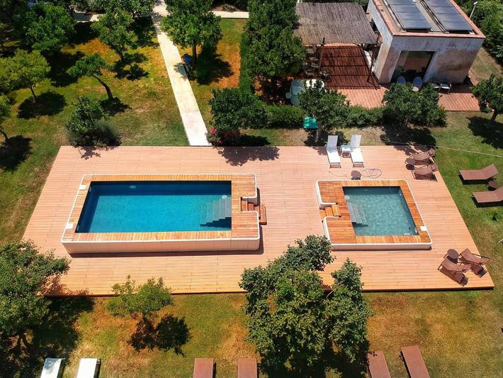 Hotel für 2 Personen, mit Pool und Garten in Paestum