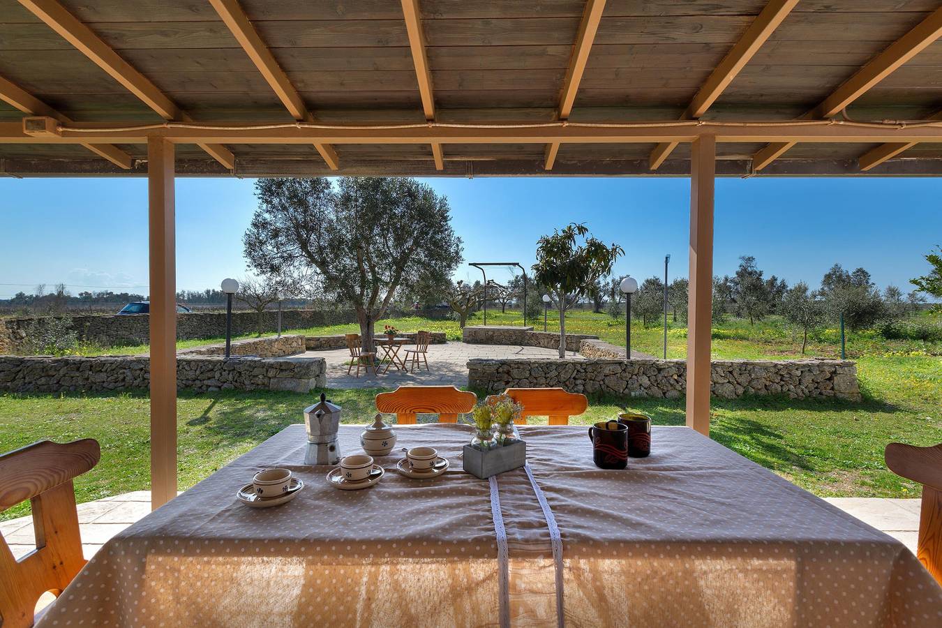 Ferienhaus für 5 Personen mit Pool in Campi Salentina, Lecce Provinz