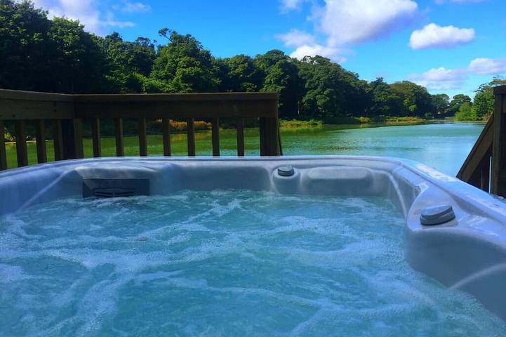 Log cabin for 2 people, with hot tub - 1