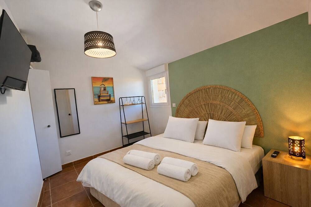 Kleine Villa in ruhiger Wohnanlage*** Wlan, Klimaanlage, Waschmaschine, Poo in Serra-di-Ferro, Ajaccio und Umgebung